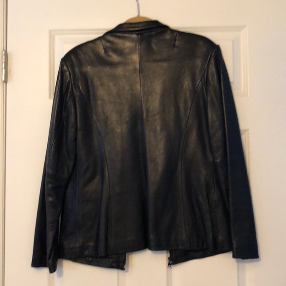 Jones New York Jackets & Coats Women Leather Jacket By Jones New